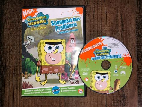 Spongebob Squarepants - Spongebob Goes Prehistoric (DVD, 2006 ...