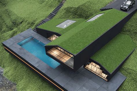 Black Villa in 2022 | Black villa, Villa design, Harriman state park