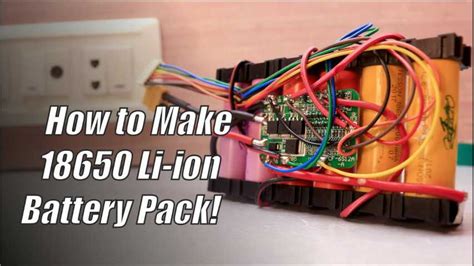 How to make Li-ion Battery Pack | 18650 - NematicsLab | Guide