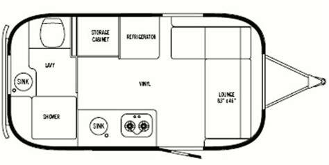 Airstream Bambi Floor Plans - floorplans.click