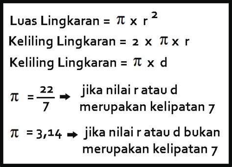 Soal Luas dan Keliling Lingkaran plus Kunci Jawaban ~ Juragan Les