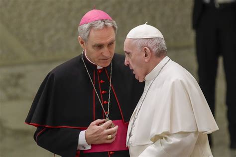 Vatican seeks to explain absence of Archbishop Georg Gänswein after ...