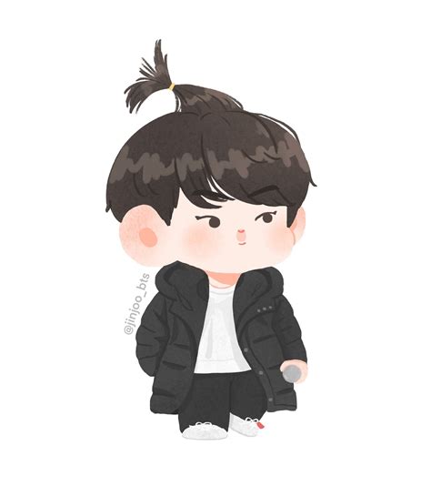 JinJoo •ᴗ• on Twitter | Chibi, Bts chibi, Bts drawings