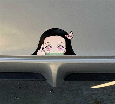 Demon Slayer Nezuko Car Sticker | #3901598396