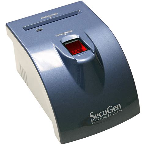 SecuGen Corporation iD-USB SC Fingerprint Scanner and EA4-0515P