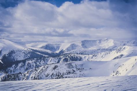 Snow Covered Mountain during Sunrise · Free Stock Photo