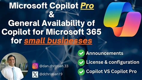 Copilot Pro & General Availability of Copilot for Microsoft 3...