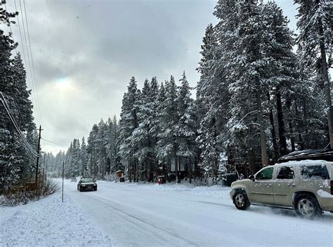 Strong winter storm forecast to bring whiteout conditions to CA Sierra