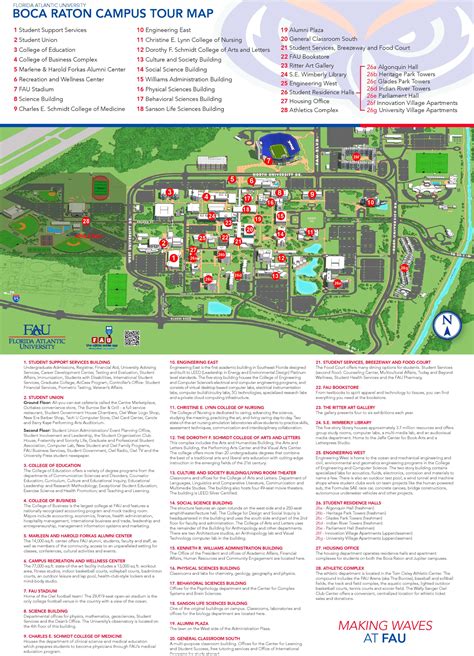 Fau Boca Raton Campus Map - Campus Map