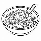 Download Coloring Page Noodles And Chopsticks Pages Online  sketch template