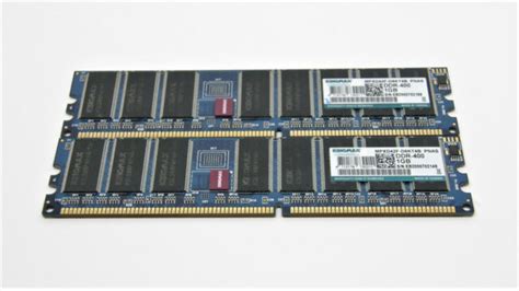 1GB DDR1 KINGMAX RAM DDR-400MHz 184-Pin DIMM Computer Memory (2PCS) | eBay