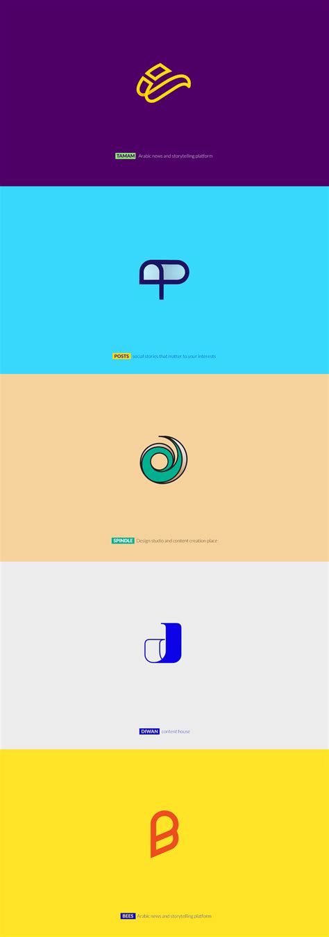 Logo shots on Behance