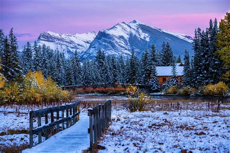 Pigeon Mountain And Log Cabin In Forest Photograph by Panoramic Images ...