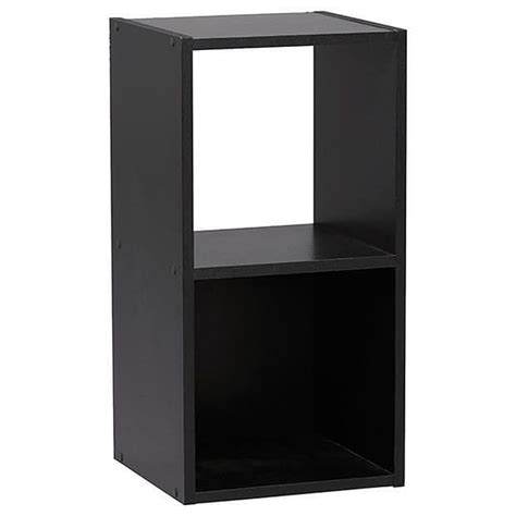 NEW 2 Cube Storage Unit - Black | eBay