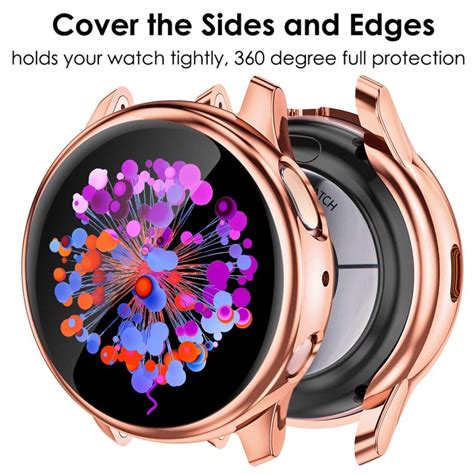 cover Case For Samsung galaxy watch active 2 active 1 bumper Accessories Protector Full coverage ...