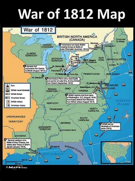 War of 1812 map | PDF