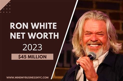 Ron White Net Worth in 2023 - Age, Career and Achievements