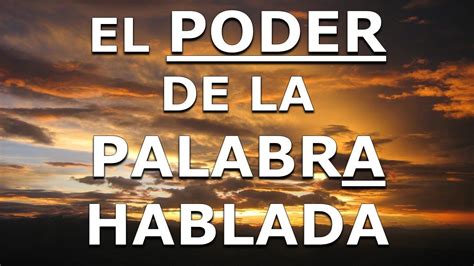 El Poder De La Palabra Hablada | Florence Scovel Shinn | El poder de las palabras, Palabra ...