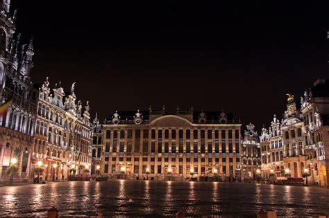 the viewing deck: Brussels City at Night