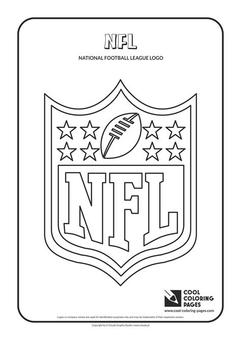 Cool Coloring Pages - NFL logo coloring page | Football coloring pages, Nfl logo, Nfl teams logos