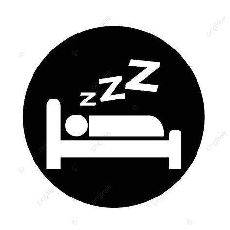 Un Icono Para Dormir Con Una Cama PNG ,dibujos Durmiendo, Icono, Motel PNG y Vector para ...