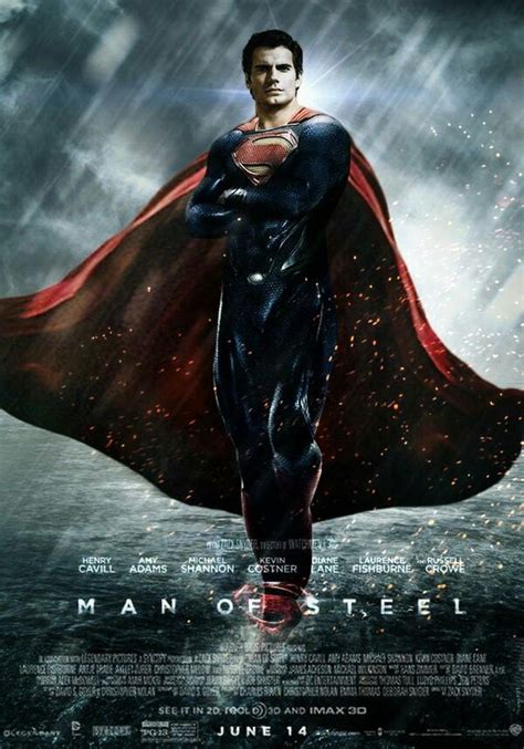 Superman Man Of Steel Movie Poster