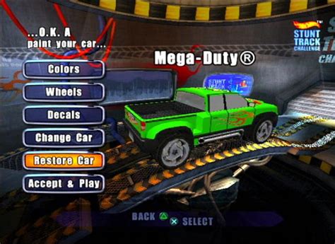 Screens: Hot Wheels: Stunt Track Challenge - PS2 (5 of 25)