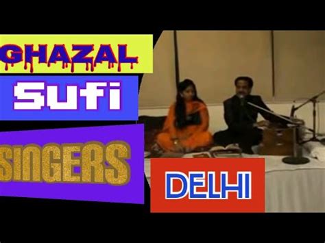 Ghazal Singer For Corporate Event 🌲 Ghazal Singers Of India - YouTube