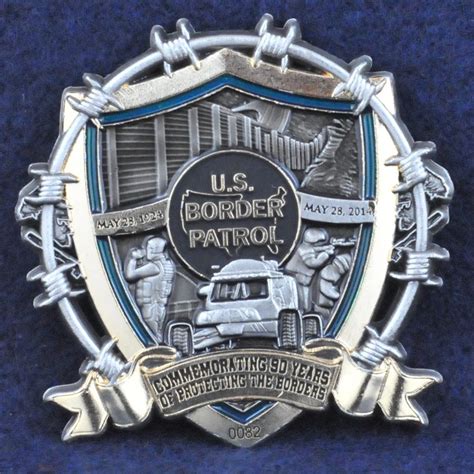 US Border Patrol Commemorating 90 years | Challengecoins.ca