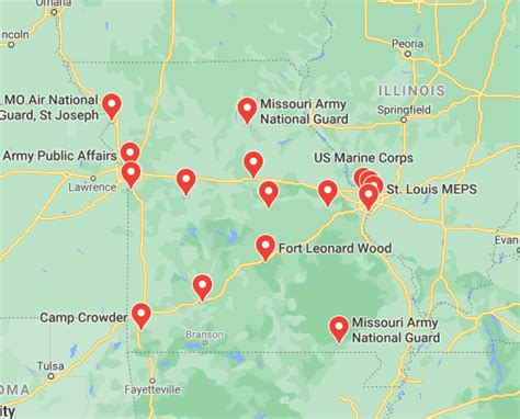 Military Bases in Missouri: A List Of All 9 Bases In MO Us Army Training, Air Force Basic ...