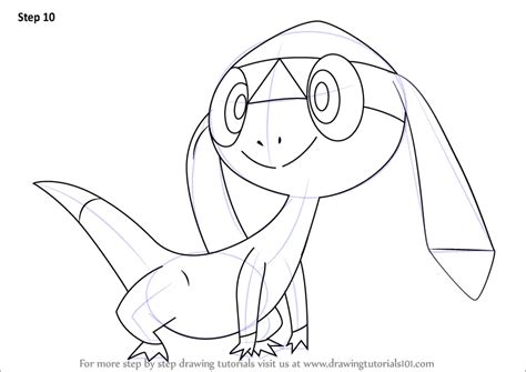 helioptile coloring page pokemon ready for download