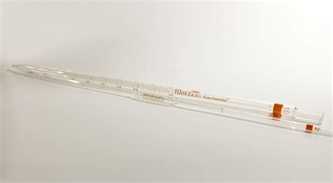 Pipette, Graduated (Mohr), Borosilicate Glass, 10 ml - Norchemist