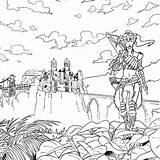 Coloring Pages Horizon Getdrawings Sketch Page sketch template