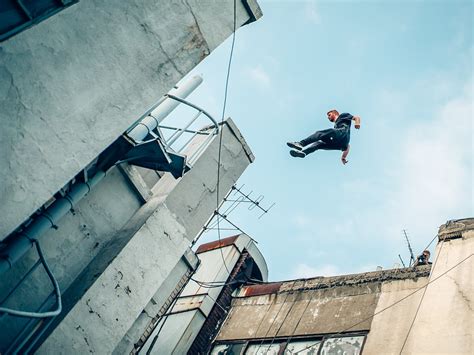 The extreme parkour team whose death-defying jumps caught the attention ...