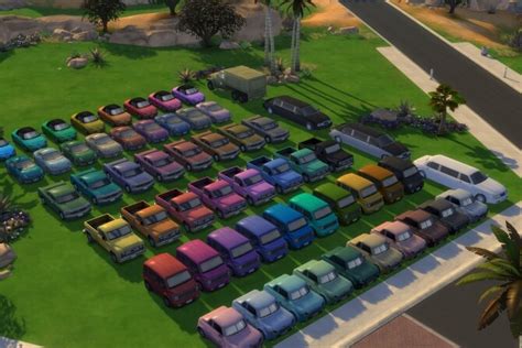 Buyable Cars for Mapless Travel by roundgrass at Mod The Sims » Sims 4 Updates