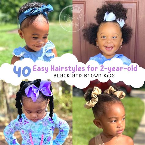 40 Cute Natural Hairstyles for Terrific Two-Year-Old Black Kids - Coils ...