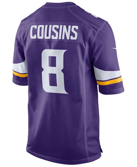 Nike Synthetic Kirk Cousins Minnesota Vikings Game Jersey in Purple for ...