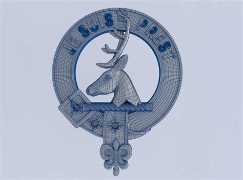 Clan Fraser of Lovat Crest • Celtic3d