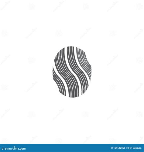 Finger logo template stock vector. Illustration of touch - 159612056