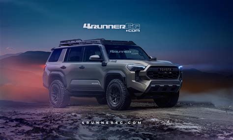 2025 4Runner (6th Gen) News, Specs, Engines, Release Date, Production Date & Preview Renderings ...