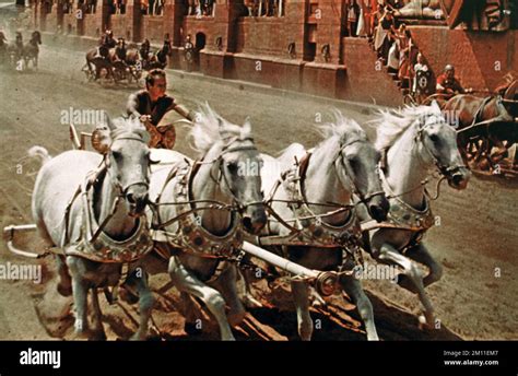 Ben-Hur Chariot Race Stock Photo - Alamy