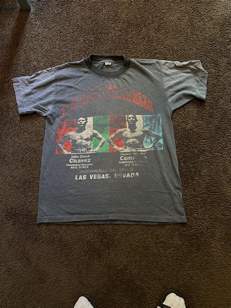 Vintage Vintage 92 Julio Cesar Chavez Vs Hector Camacho | Grailed