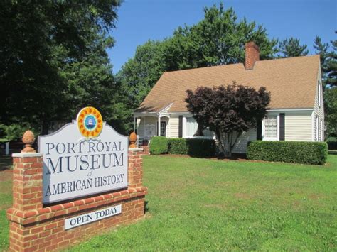 PORT ROYAL MUSEUM OF AMERICAN HISTORY | Historic Port Royal Inc.