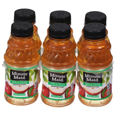 Save on Minute Maid 100% Juice Apple - 6 pk Order Online Delivery | Food Lion