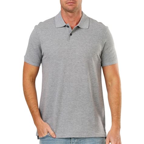 Brilliant Basics Men's Polo Shirt - Grey - Size 3XL | BIG W