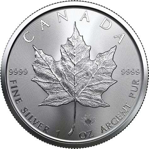 1 oz Pure Silver Maple Leaf Coin 2023 | Royal Canadian Mint | Bullion Mart