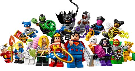 Brickfinder - LEGO DC Super Heroes Minifigures Series Characters First ...