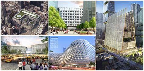 5 Teams Shortlisted for Redesign of New York City's Port Authority Bus Terminal | ArchDaily