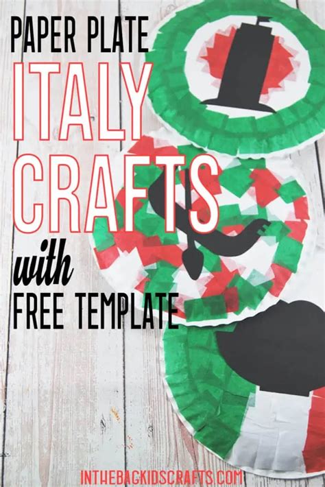 Italy Craft for Kids (with FREE Template) • In the Bag Kids' Crafts