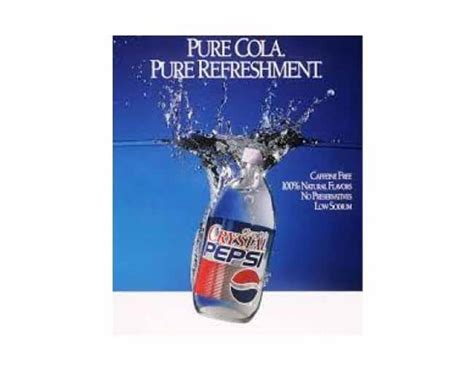 Crystal Pepsi's History, The Short-Lived Flavor Of A New Generation